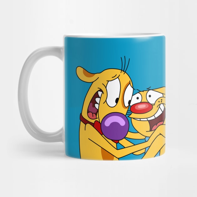 BFF Catdog by cariespositodesign